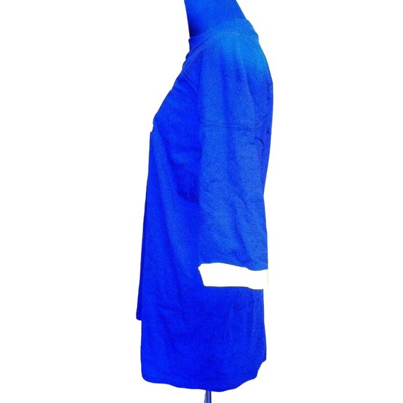 Phi Mu - Sorority / Fraternity Navy Blue Cotton T Shirt Size Large - Picture 5 of 7